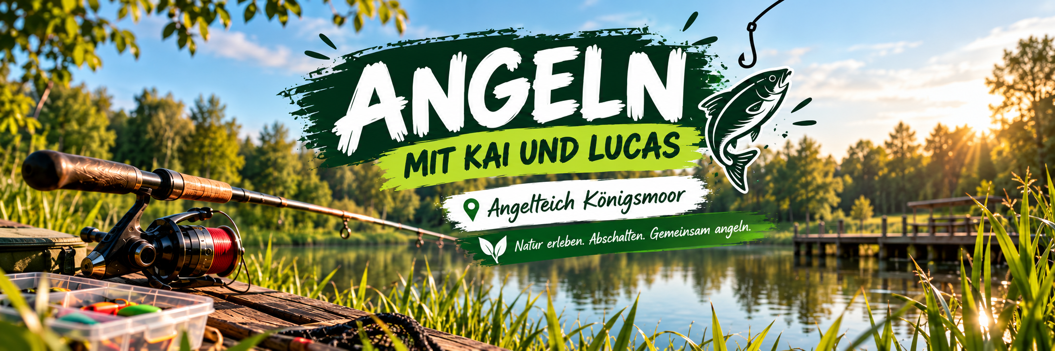 Angeln mit Kai und Lucas
