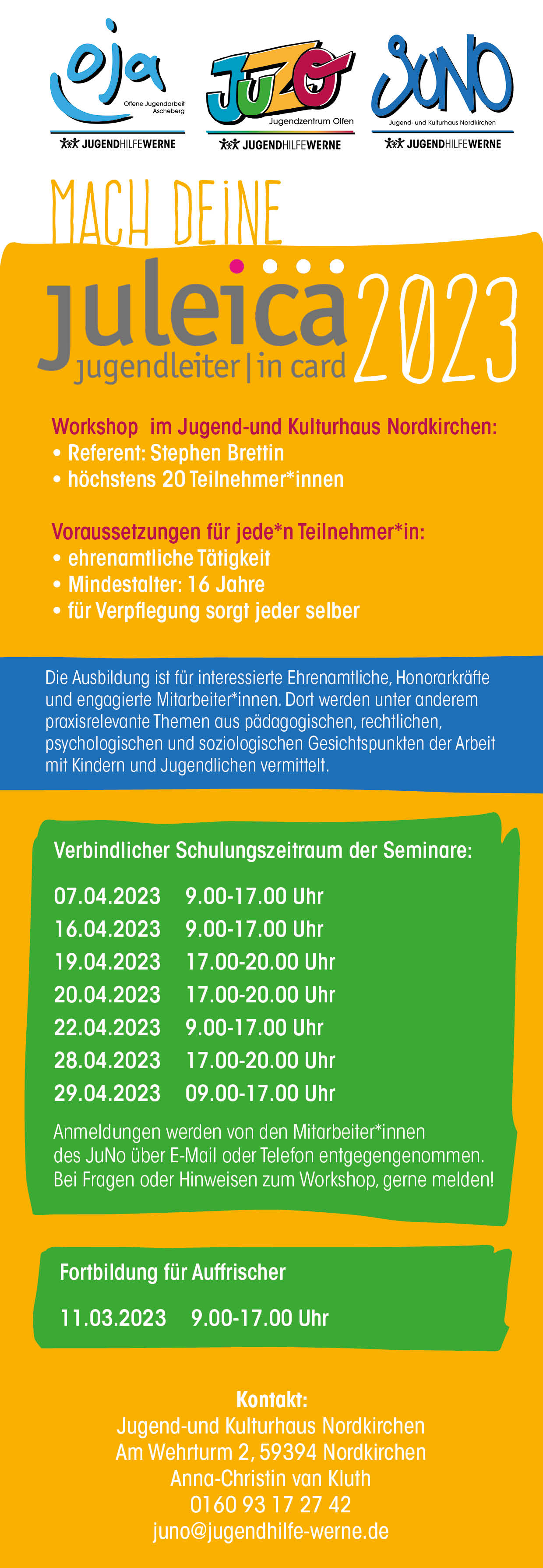 Ausbildung zum Jugendleiter